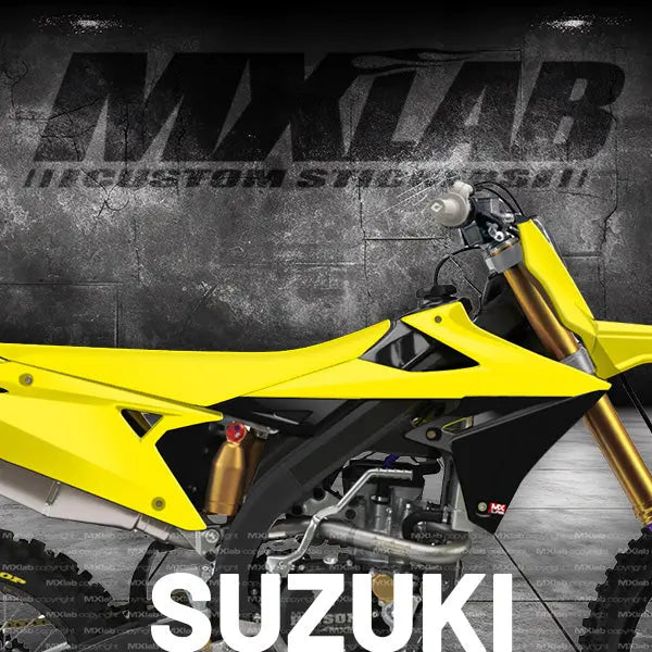 Kits déco Suzuki RMZ - Personnalisables MX Enduro