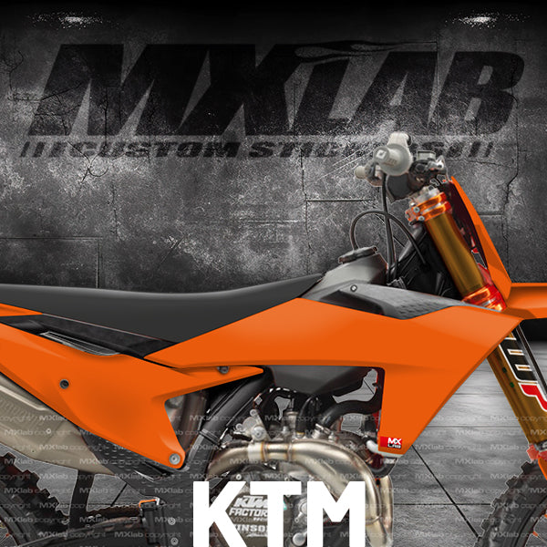 Fonds de plaque KTM – Personnalisables MX Enduro