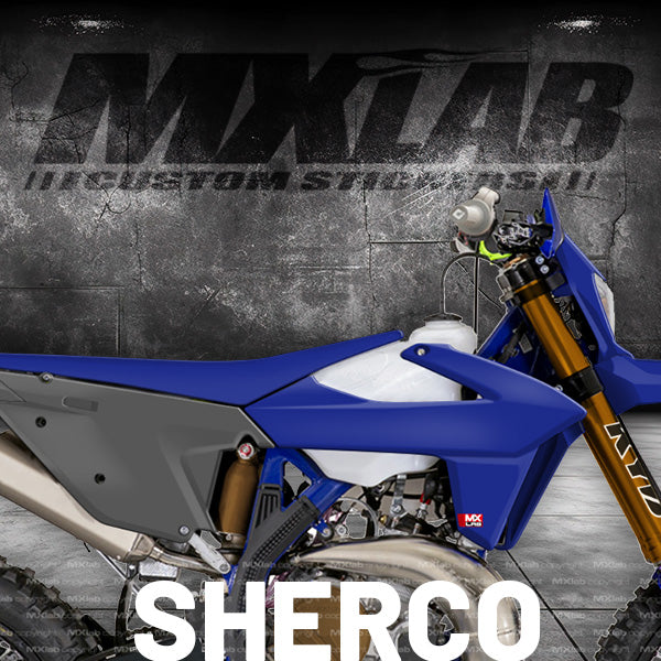 Kits déco Sherco - Personnalisables Enduro