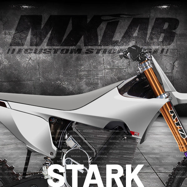 Fonds de plaque Stark Future – Personnalisables MX Enduro