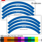 Universal 21 inch full front rim graphic kit
