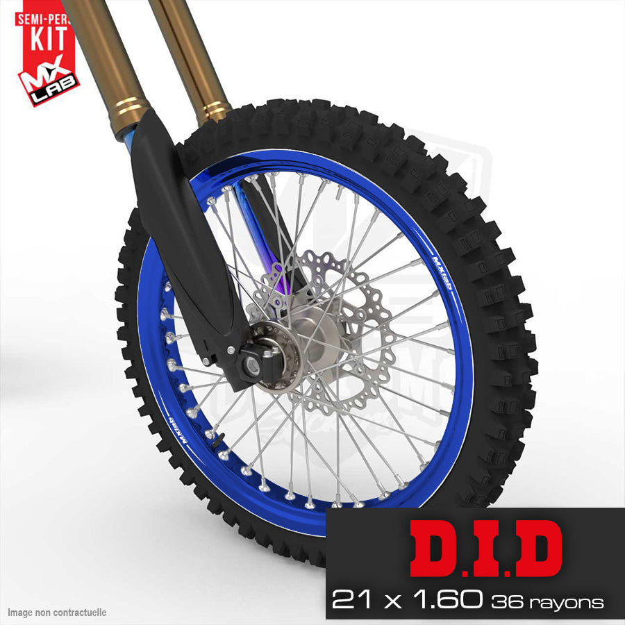 D.I.D 21 inch full front rim graphic kit