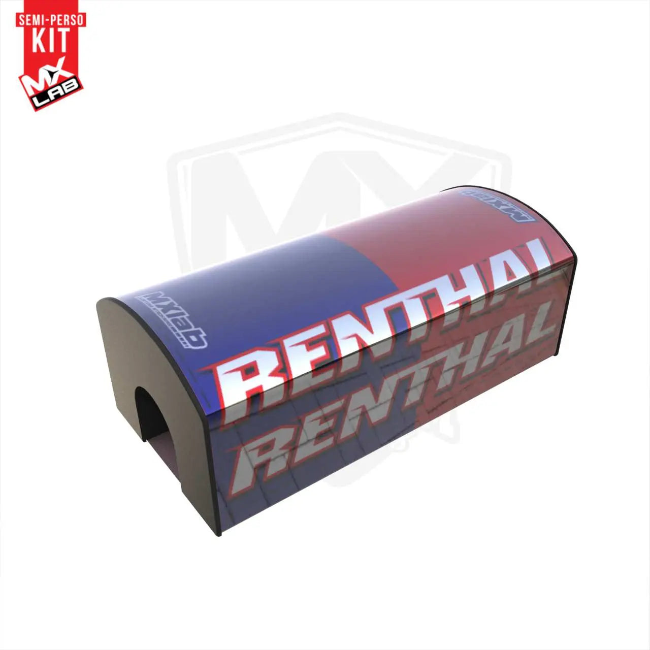Déco Bleu/rouge mousse de guidon Renthal Renthal