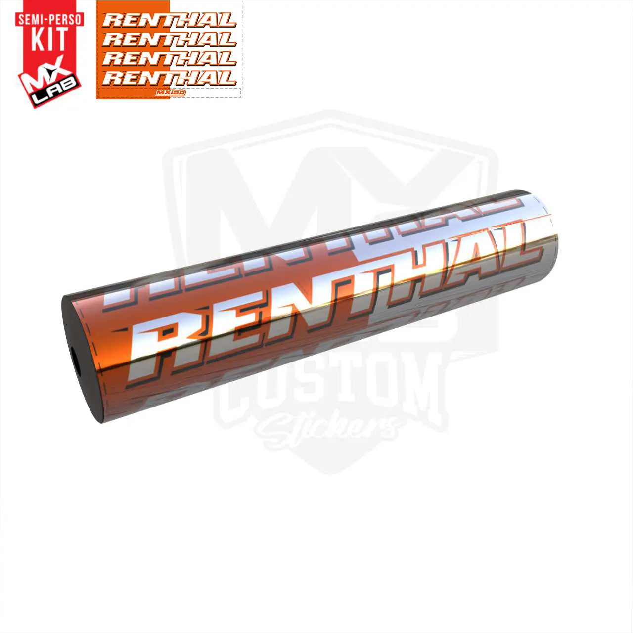 Déco Orange mousse de guidon Renthal Renthal
