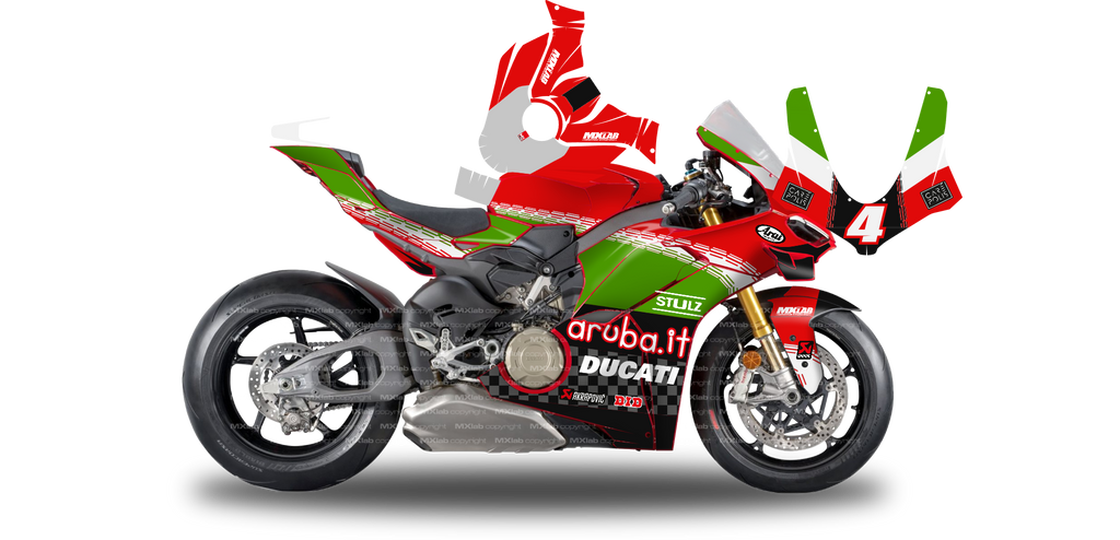 Kit déco Ducati Superbike Panigale V4 - LAB1 ITALIA