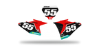 Fonds de plaque GasGas LAB1 - Motocross & Enduro personnalisable