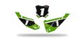 Fonds de plaque Kawasaki LAB1 - Motocross & Enduro personnalisable
