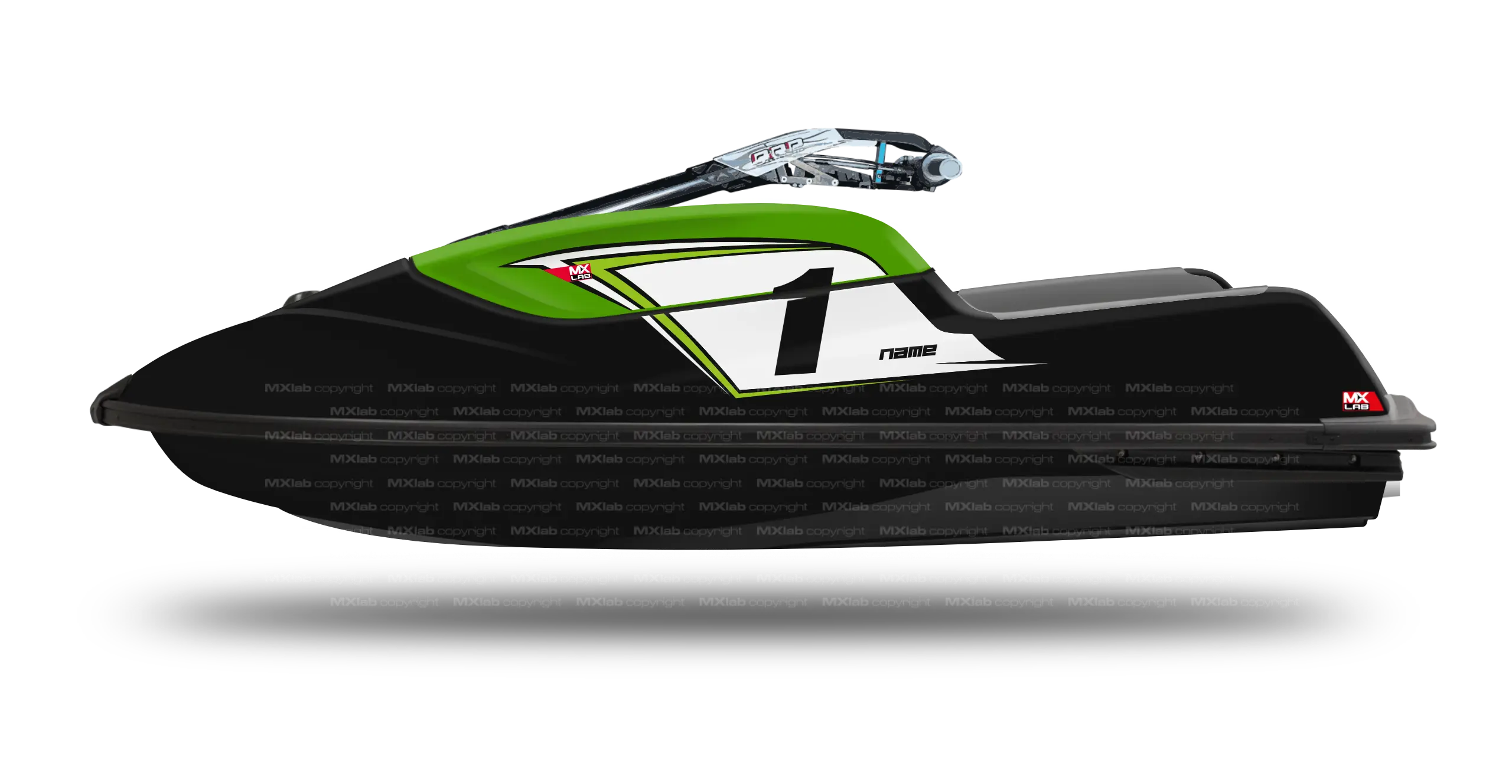 Fonds de plaque Kawasaki SXR 1500 - LAB1 Kawasaki