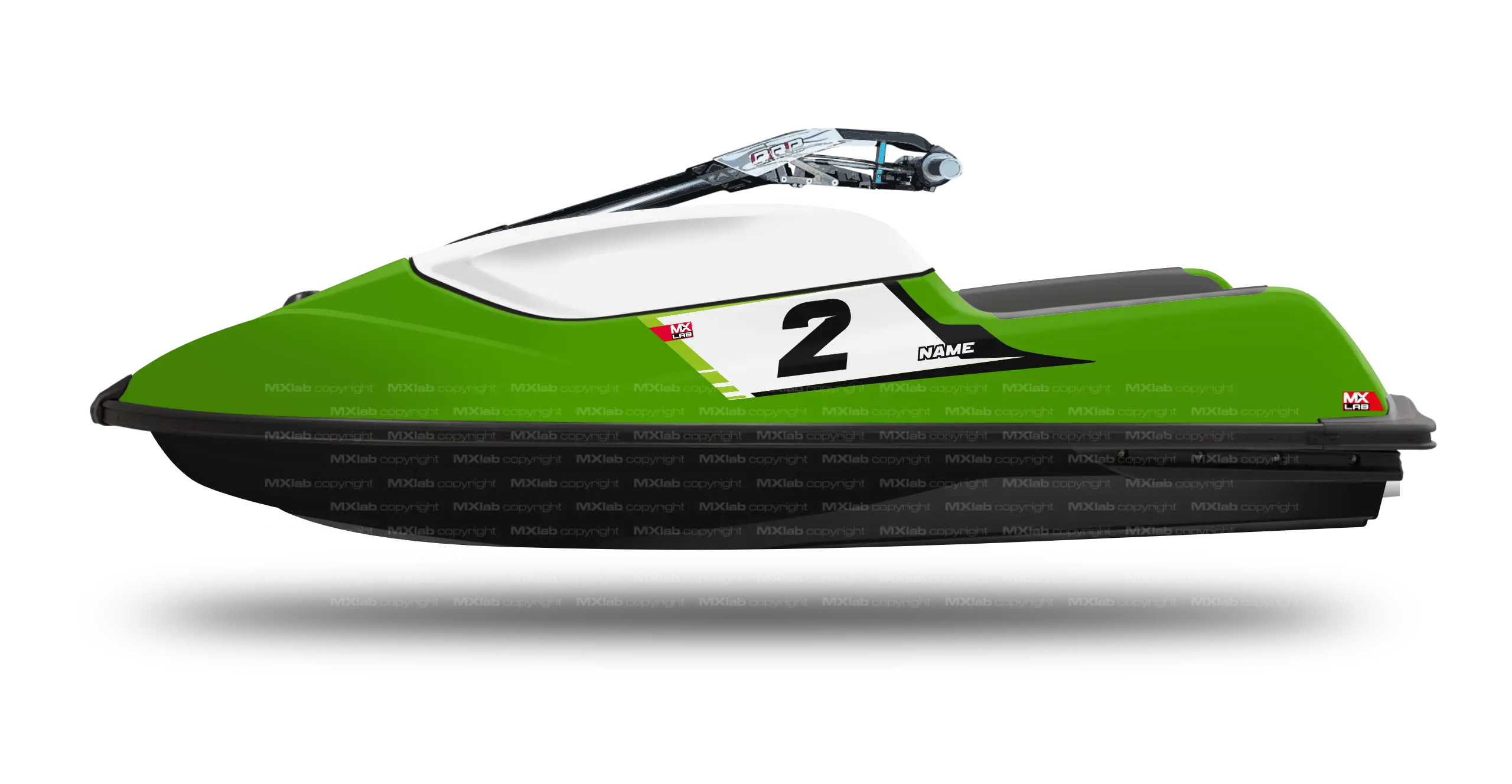 Fonds de plaque Kawasaki SXR 1500 - LAB2 Kawasaki
