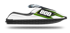Fonds de plaque Kawasaki SXR 800 - LAB1 WHITE Kawasaki