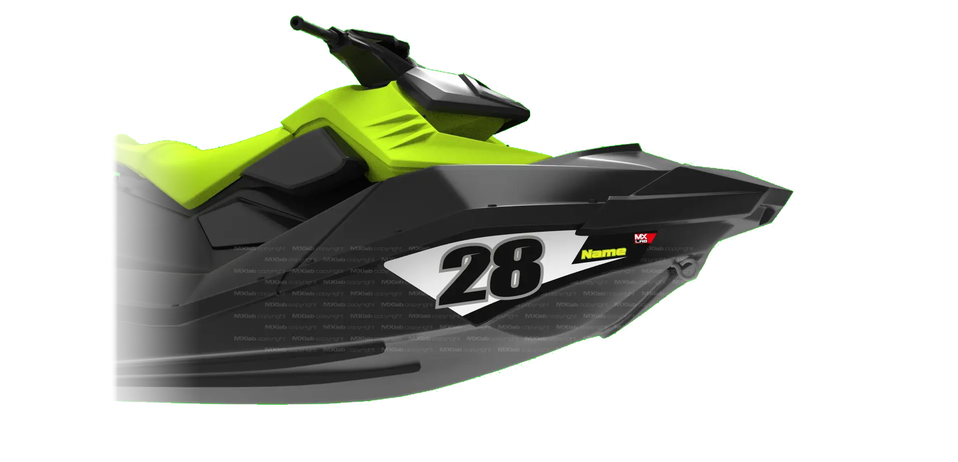 Fonds de plaque Sea-Doo Spark Seadoo