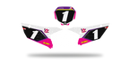 Fonds de plaque Yamaha YZF - LAB1 PINK Yamaha