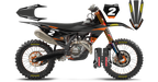 Kit déco KTM LAB2 GRAY - Motocross & Enduro personnalisable