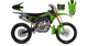 Kit déco Motocross & Enduro Kawasaki KX - LAB3 BLACK