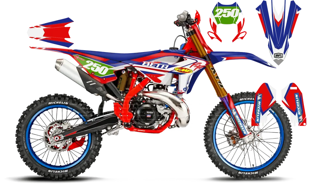 Kit déco Beta LAB1 - Motocross & Enduro personnalisable