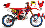Kit déco Beta LAB1 RED - Motocross & Enduro personnalisable