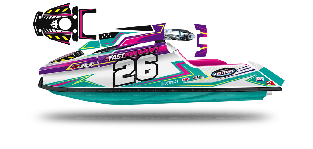 Kit déco Fast Powersport F1/F16 - LAB5