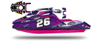 Kit déco Fast Powersport F1/F16 - LAB5 PURPLE