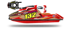 Kit déco Fast Powersport F1/F16 - LAB6 RED