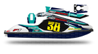 Kit déco Fast Powersports F1/F16 - LAB3 BLUE Fast Powersports