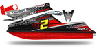 Kit déco Fast Powersports GP1R - LAB2 RED Fast Powersports