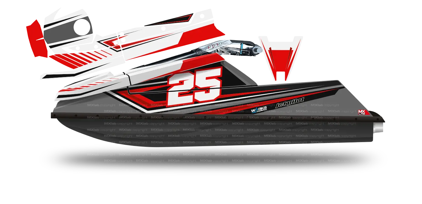 Kit déco Fast Powersports GP1R - LAB3 Fast Powersports