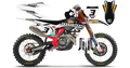 Kit déco GasGas LAB3 WHITE - Motocross & Enduro personnalisable