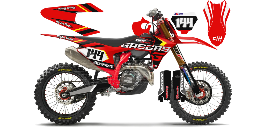 Kit déco GasGas LAB4 - Motocross & Enduro personnalisable