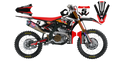 Kit déco Honda LAB5 BLACK - Motocross & Enduro personnalisable