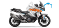 Kit déco KTM 1290 Super Adventure LAB1 WHITE - Trail personnalisable