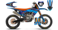 Kit déco KTM Faktory BLUE - Motocross & Enduro personnalisable