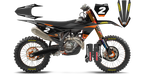 Kit déco KTM LAB2 GRAY - Motocross & Enduro personnalisable