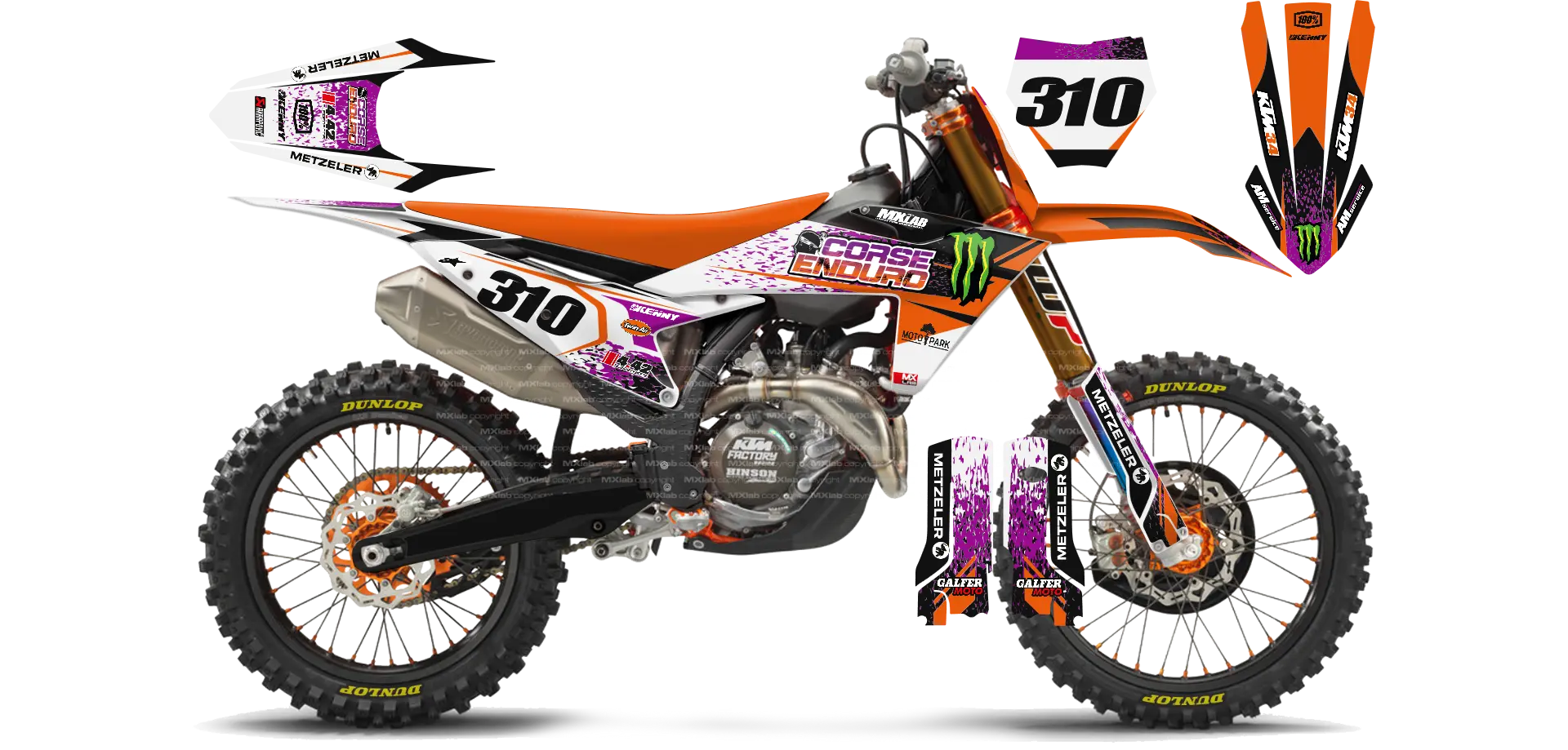 Kit déco KTM - LAB4