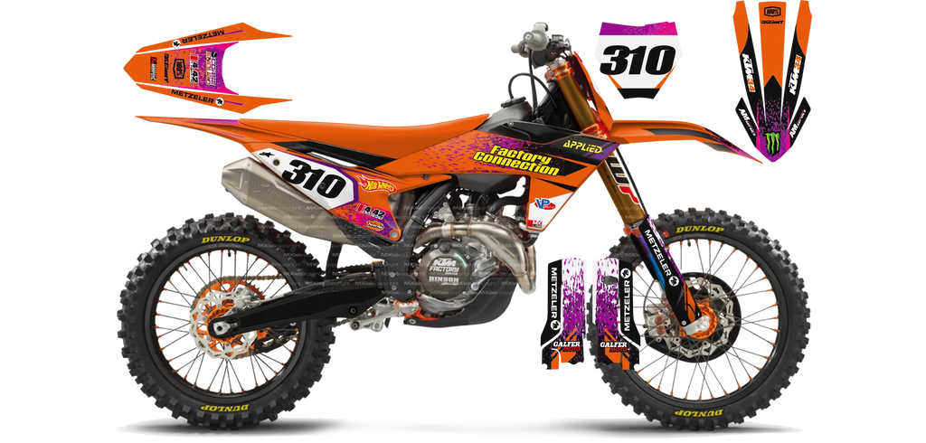 Kit déco KTM - LAB4 ORANGE