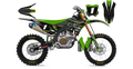 Kit déco Kawasaki LAB1 BLACK - Motocross & Enduro personnalisable