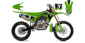 Kit déco Kawasaki LAB3 - Motocross & Enduro personnalisable