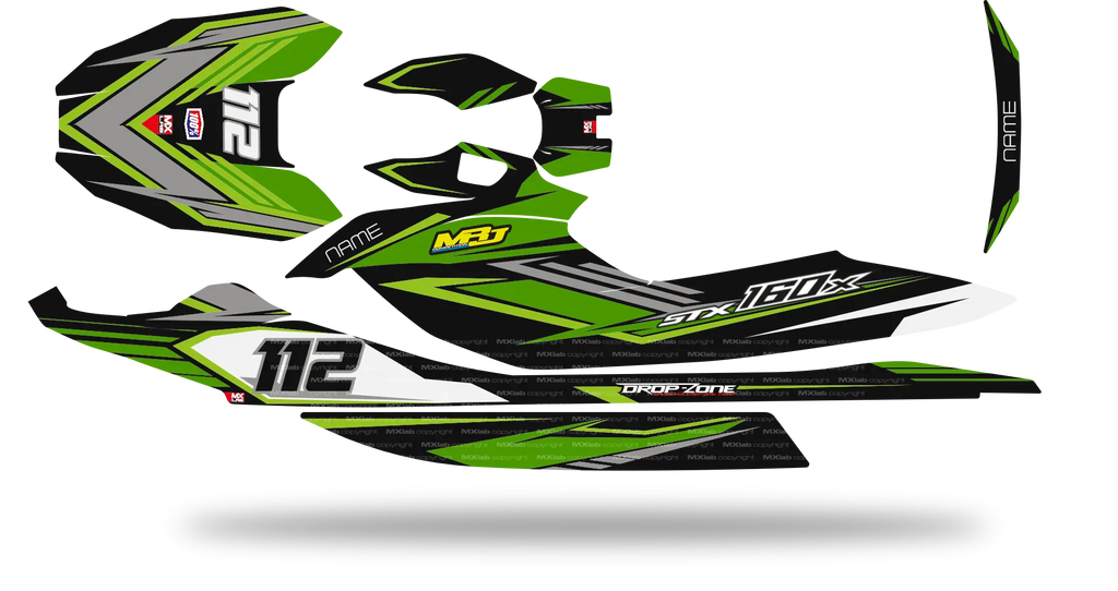 Kit déco Kawasaki STX 160 - LAB1 Kawasaki