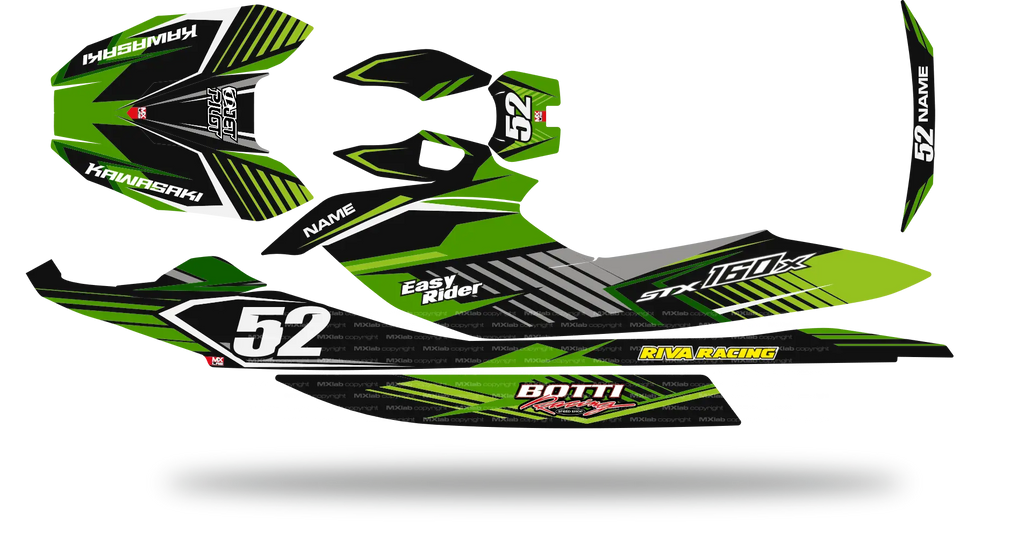 Kit déco Kawasaki STX 160 - LAB2 Kawasaki