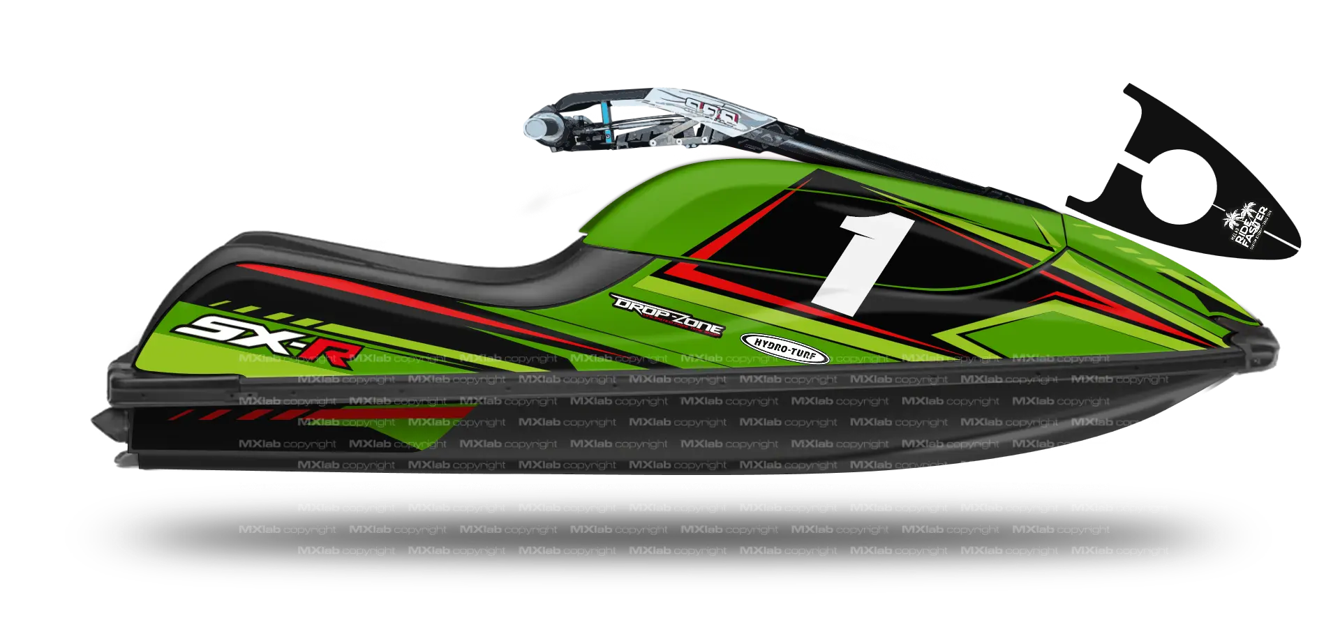 Kit déco Kawasaki SXR 800 - LAB1 Kawasaki