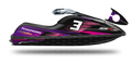 Kit déco Kawasaki SXR 800 - LAB3 PURPLE Kawasaki