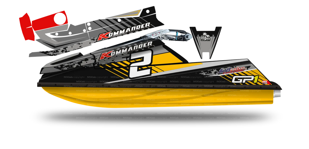 Kit déco Kommander GP1R - LAB2 Kommander