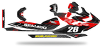 Kit déco Sea-Doo RXP-X 325 - LAB1 RED Seadoo