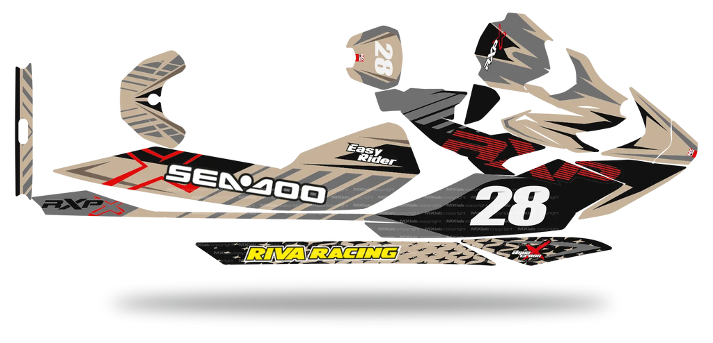 Kit déco Sea-Doo RXP-X 325 - LAB1 SAND Seadoo