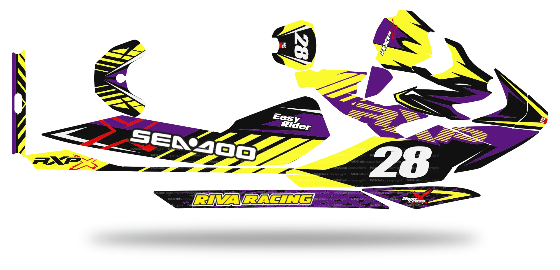 Kit déco Sea-Doo RXP-X 325 - LAB1 Seadoo