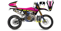 Kit déco Sherco LAB1 PINK - Enduro personnalisable