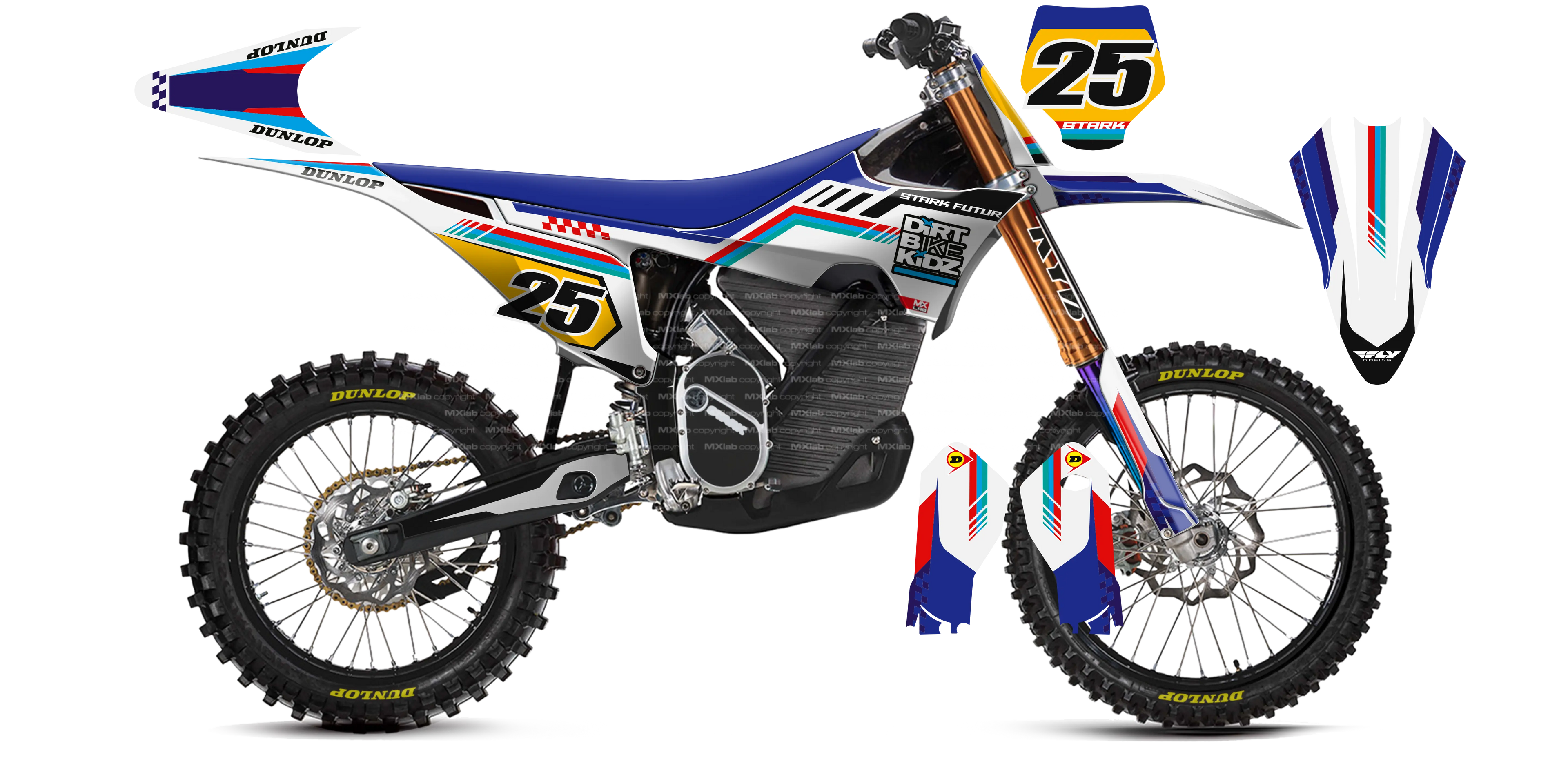 Kit déco Stark VARG LAB2 - Motocross & Enduro personnalisable