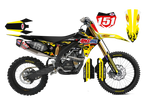 Kit déco Suzuki RMZ FLAME - Motocross & Enduro personnalisable