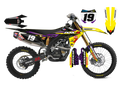 Kit déco Suzuki RMZ LAB1 PURPLE - Motocross & Enduro personnalisable