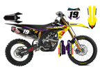 Kit déco Suzuki RMZ LAB1 PURPLE - Motocross & Enduro personnalisable