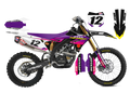 Kit déco Suzuki RMZ LAB2 PURPLE - Motocross & Enduro personnalisable